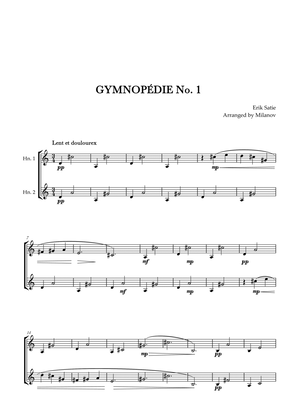 Gymnopédie no 1 | Horn in F Duet | Original Key |Easy intermediate
