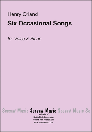 Six Occasional Songs