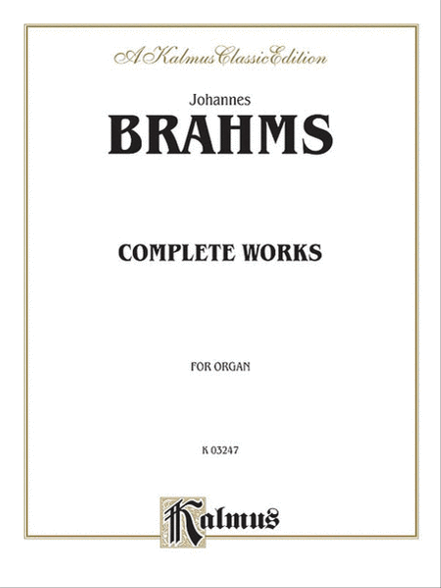 Complete Organ Works Organ scores gallery preview page 1
