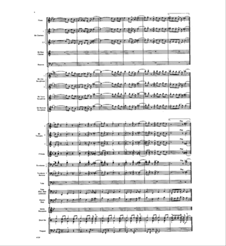 Big Band Cavalcade Big Band scores gallery preview page 5