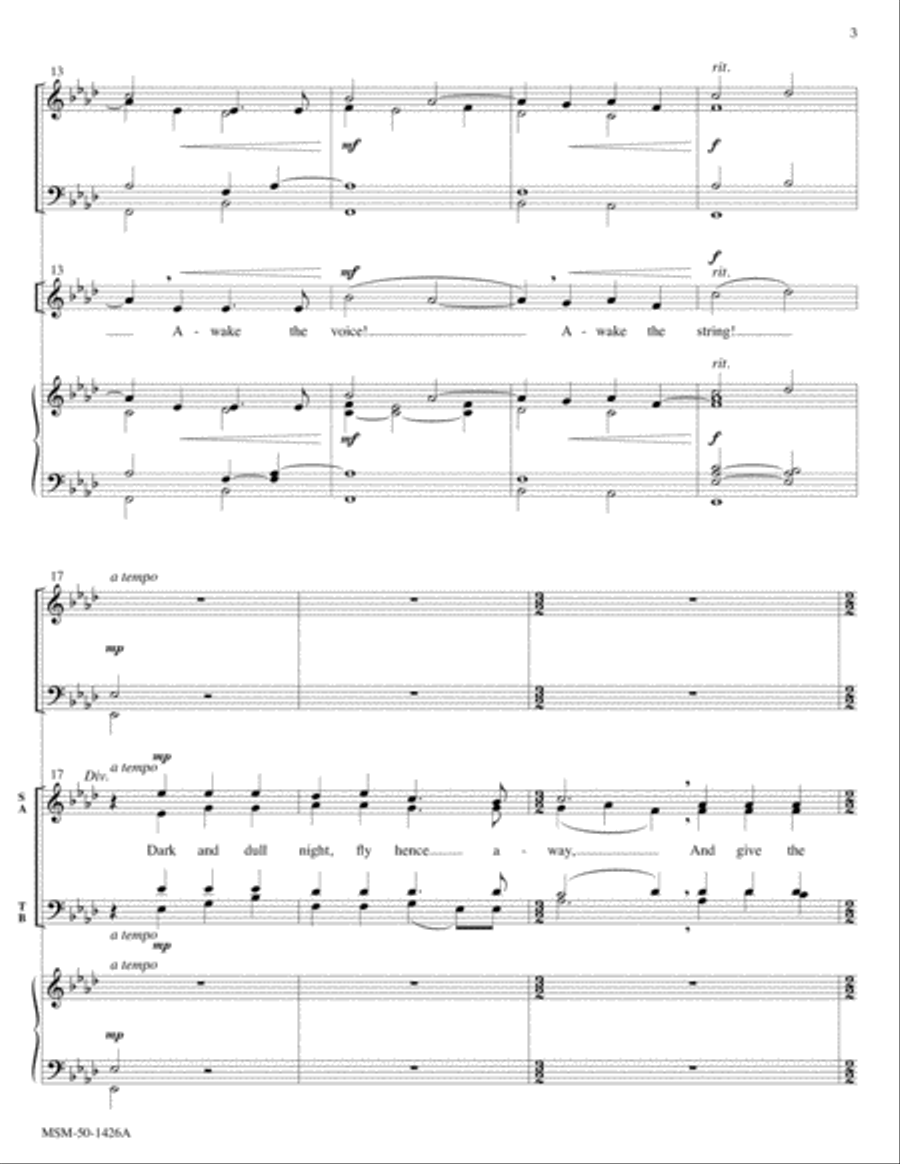 What Sweeter Music Choir scores gallery preview page 3