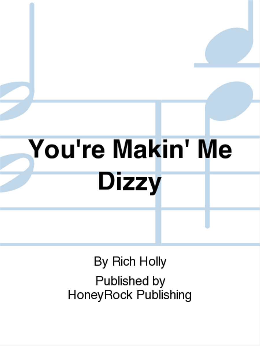 You're Makin' Me Dizzy You're Makin' Me Dizzy Percussion scores gallery preview page 1
