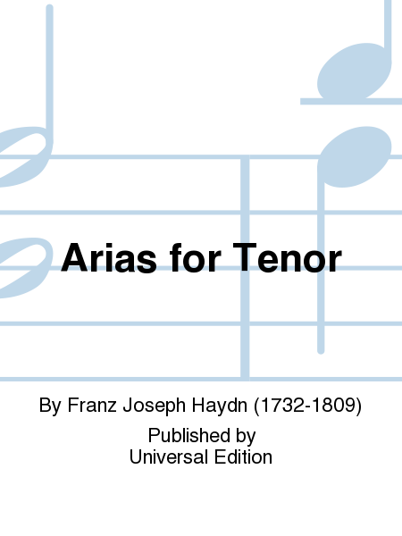 Arias for Tenor