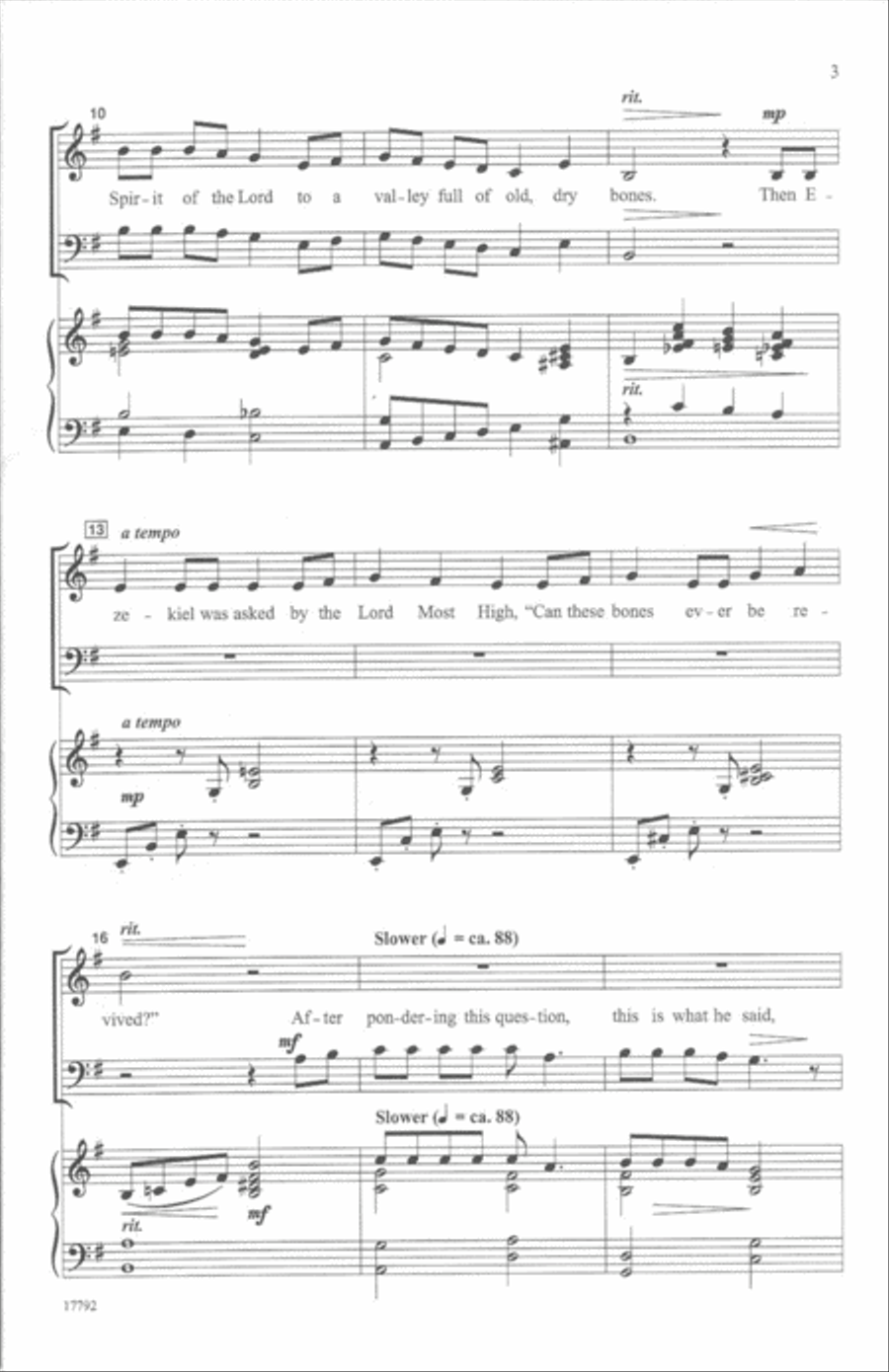 <br>Sheet music extract