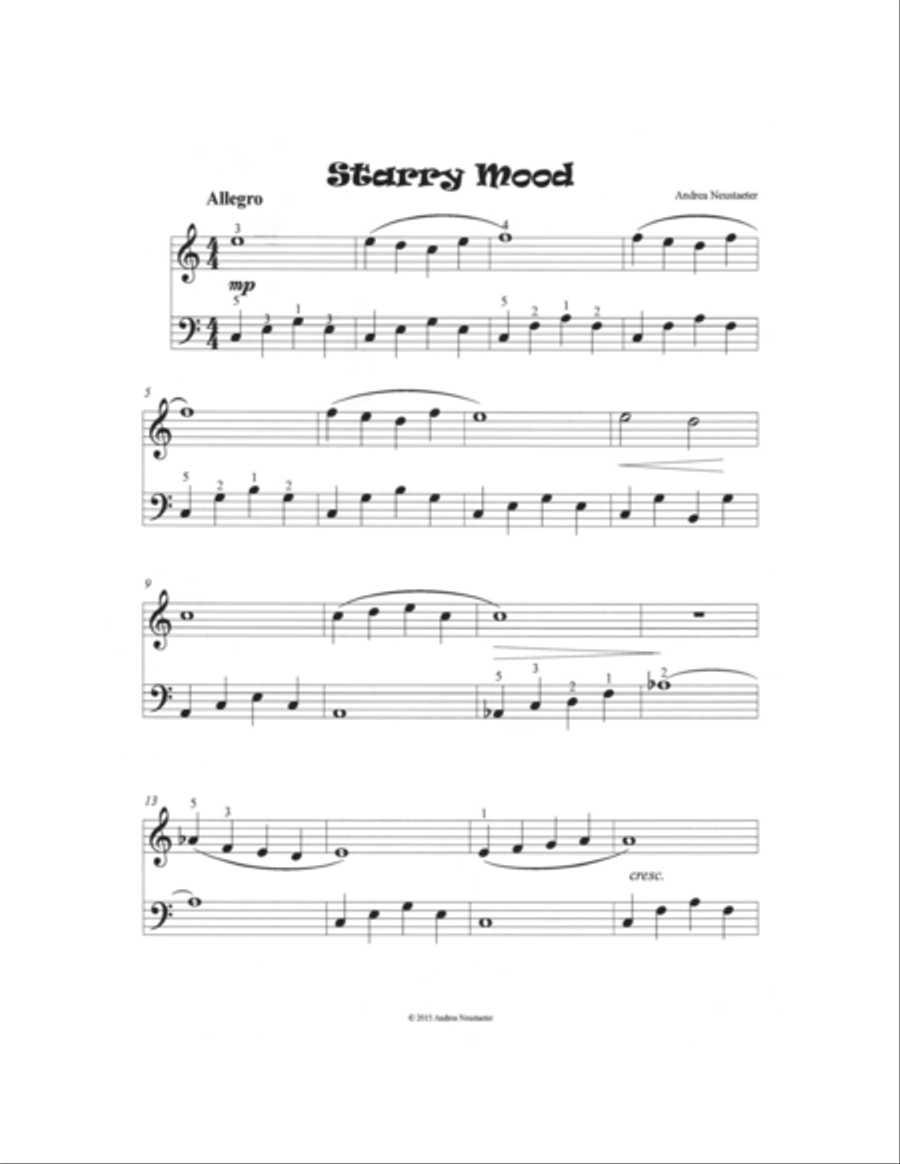 Starry Mood Starry Mood Piano Method scores gallery preview page 2