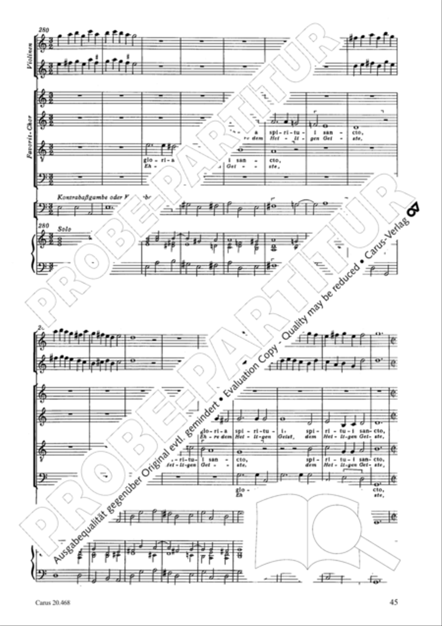Uppsala-Magnificat 4-Part scores gallery preview page 46