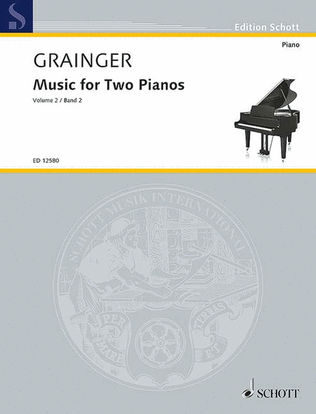 Book cover for Music for Two Pianos Vol. 2
