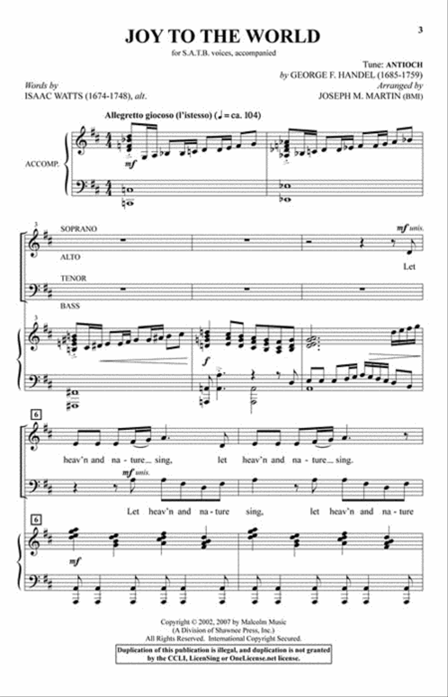 Treasury of Carols Choir scores gallery preview page 4