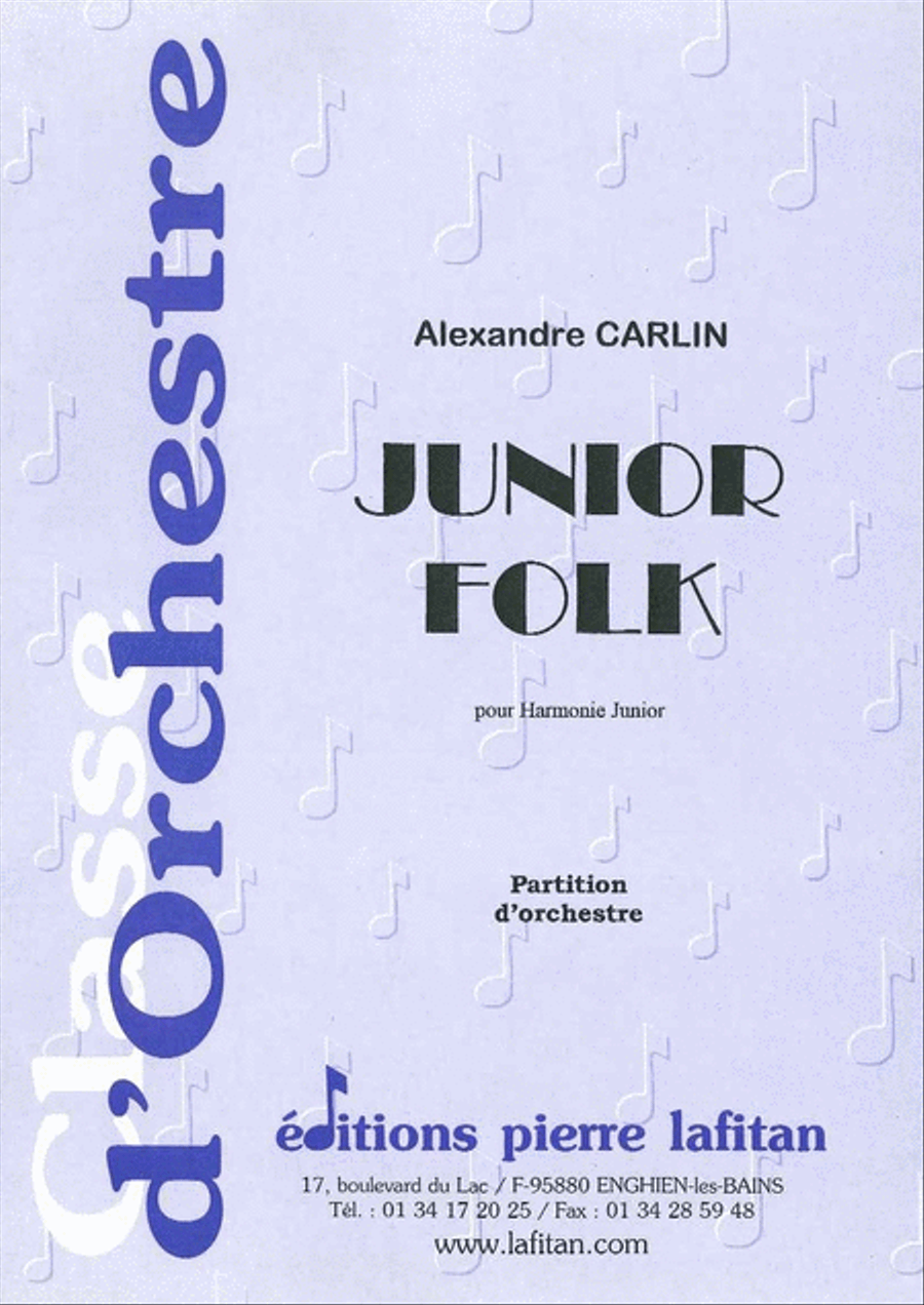 Junior Folk Junior Folk Concert Band scores gallery preview page 1