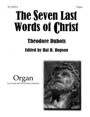 Book cover for The Seven Last Words of Christ - Organ