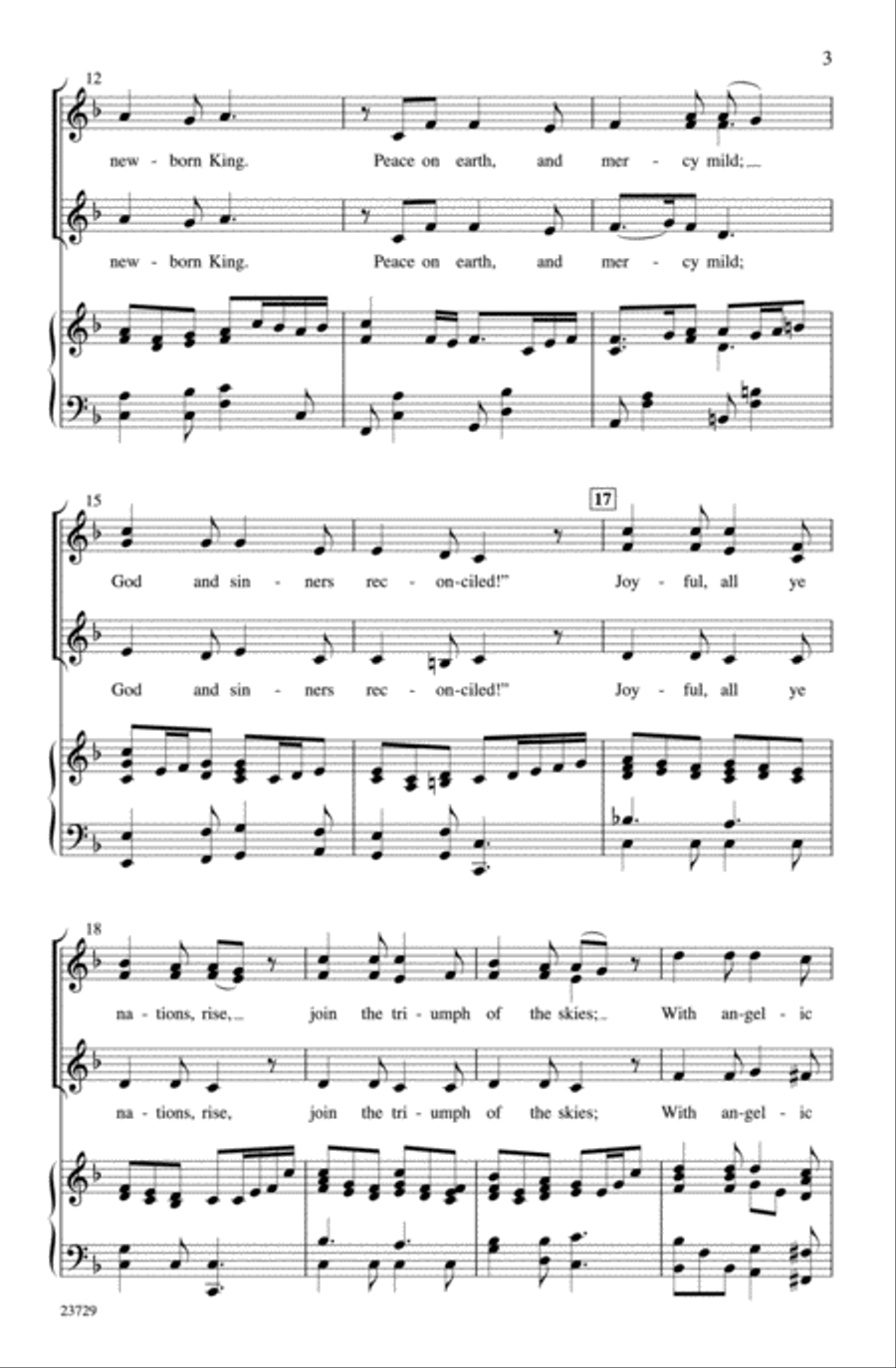 A Christmas Tapestry A Christmas Tapestry 2-Part scores gallery preview page 3