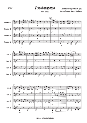 Vergnügungszug (Pleasure Train) - Polka Schnell Op. 281