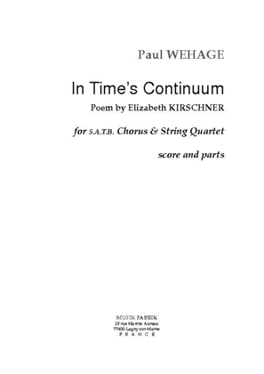 In Time's Continuum (text by E. Kirschner)
