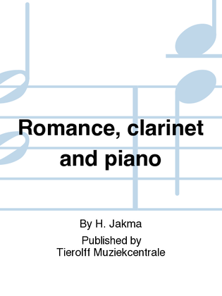 Romance, Clarinet & Piano