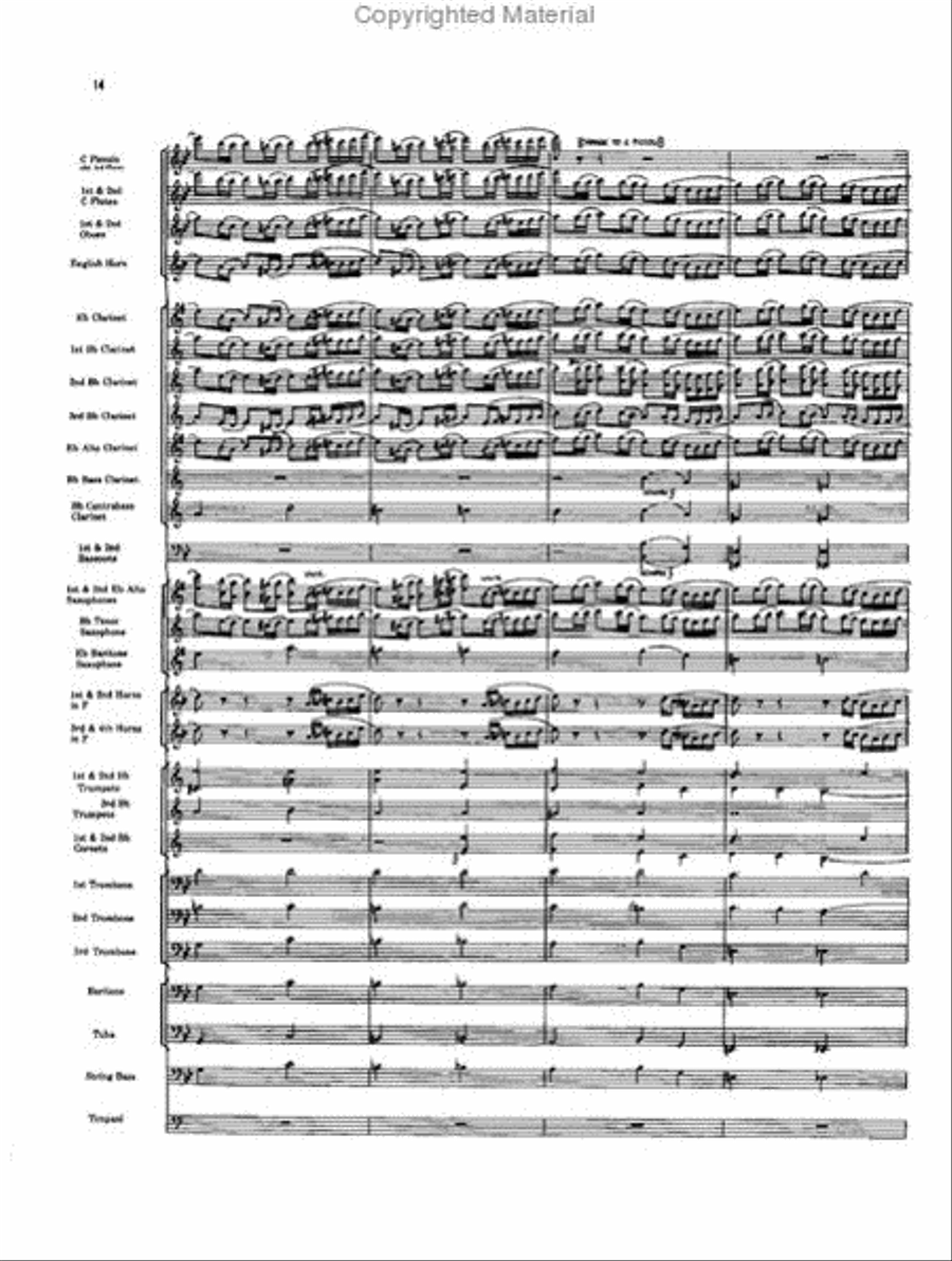 Thus Do You Fare, My Jesus Concert Band scores gallery preview page 12