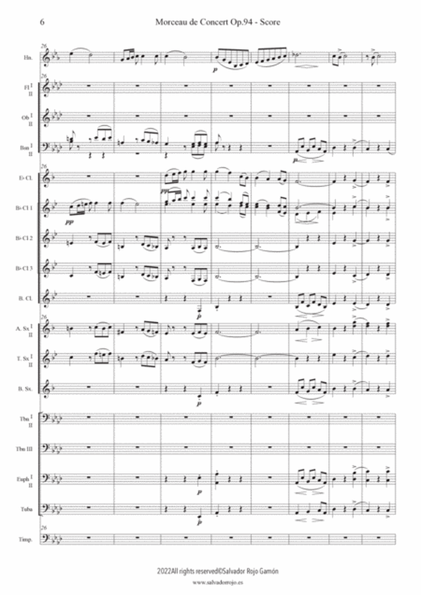 Morceau de Concert Op. 94
