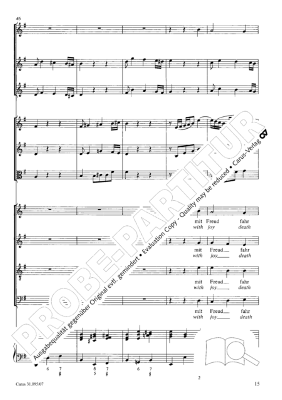 For me to live is Jesus (Christus, der ist mein Leben) STB scores gallery preview page 16