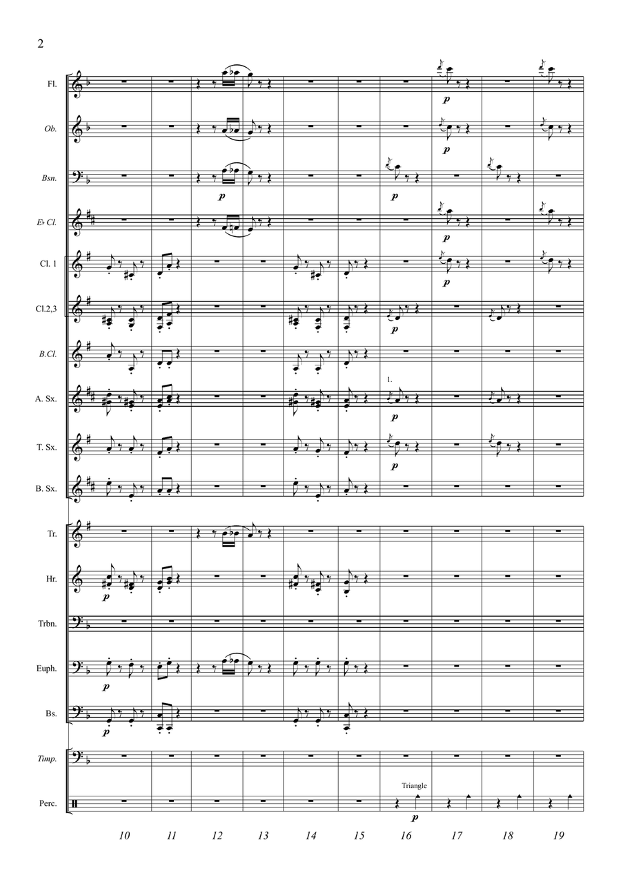 CAN CAN - by Jacques Offenbach - for Wind Band