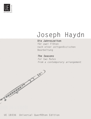 Book cover for Seasons, 2 Flutes