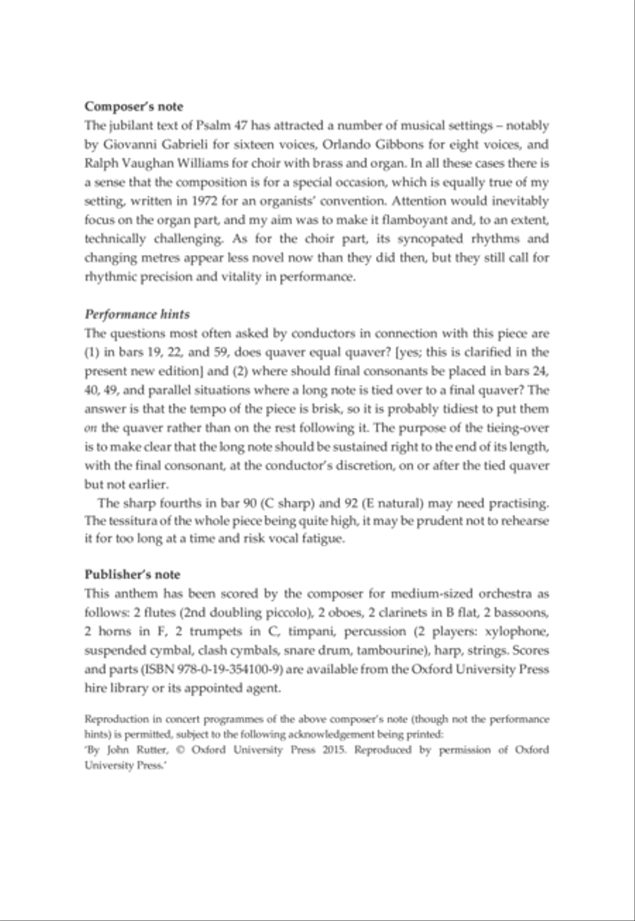 O clap your hands 4-Part scores gallery preview page 2