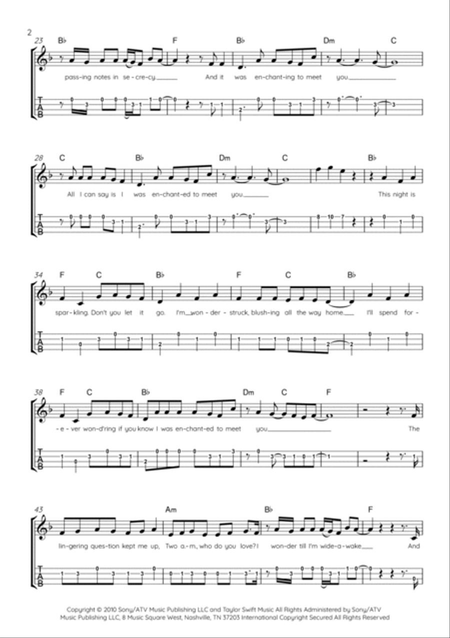 Enchanted Ukulele scores gallery preview page 2