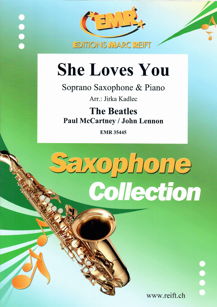 She Loves You Soprano Saxophone scores gallery preview page 1