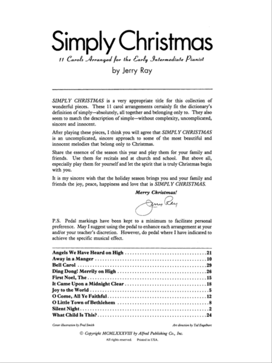 Simply Christmas Piano Method scores gallery preview page 2