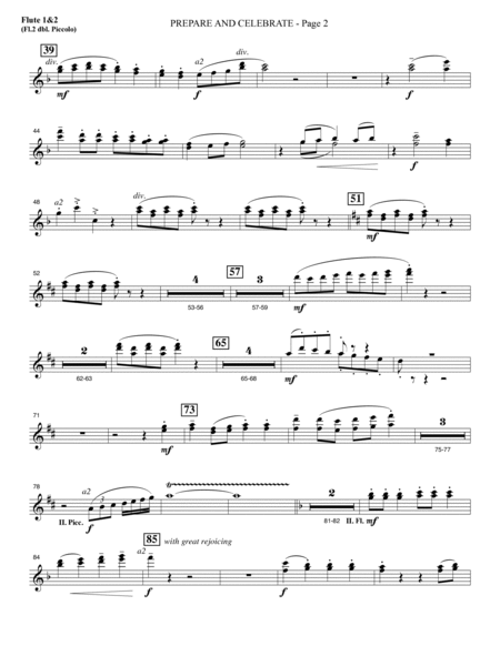 Canticles in Candlelight - Flute 1 & 2