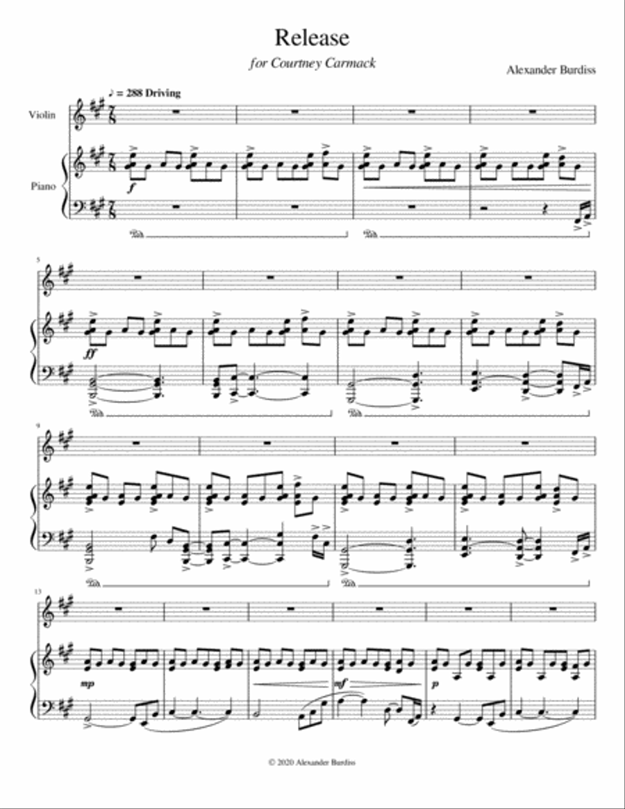 Release Violin Solo scores gallery preview page 2