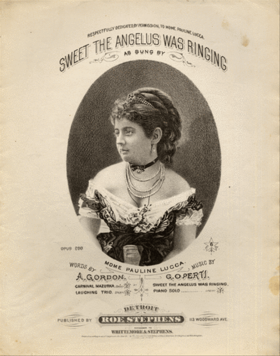 Sweet the Angelus Was Ringing Piano Trio scores gallery preview page 1