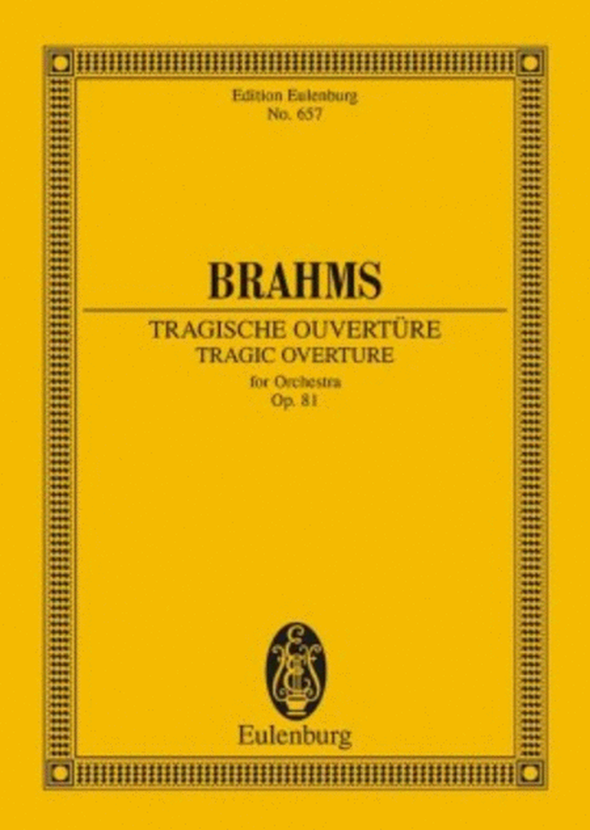 Tragic Overture op. 81