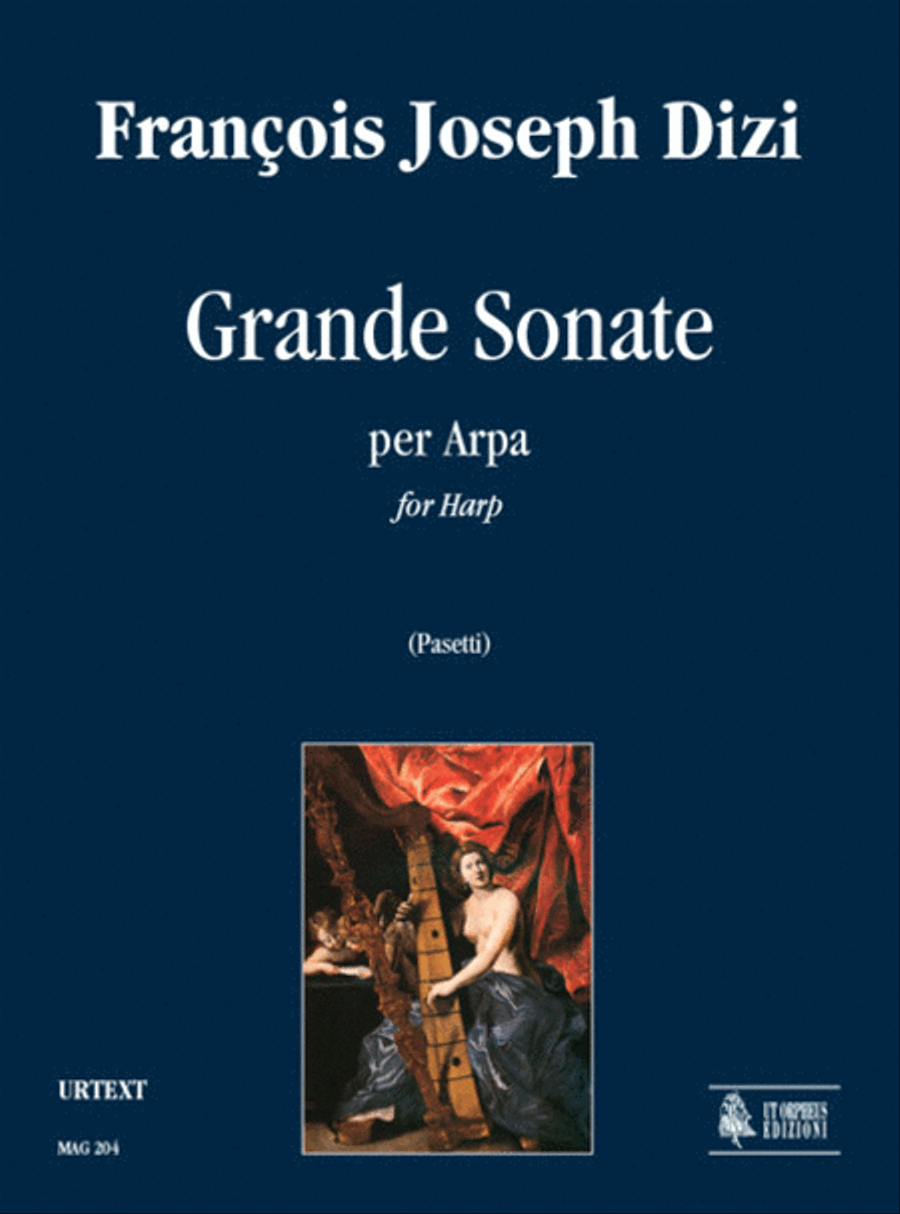 Grande Sonate for Harp Grande Sonate for Harp Harp scores gallery preview page 1