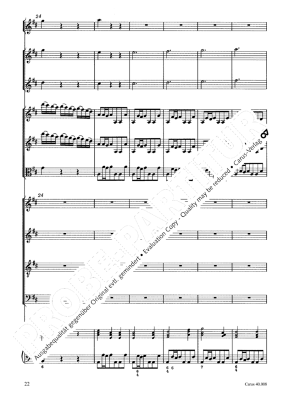 Introduzione e Gloria 4-Part scores gallery preview page 23