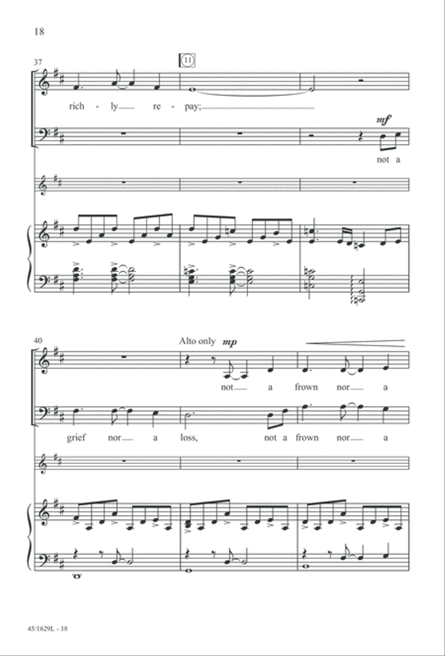 Hymns We Love to Sing, Vol. 2 3-Part scores gallery preview page 18