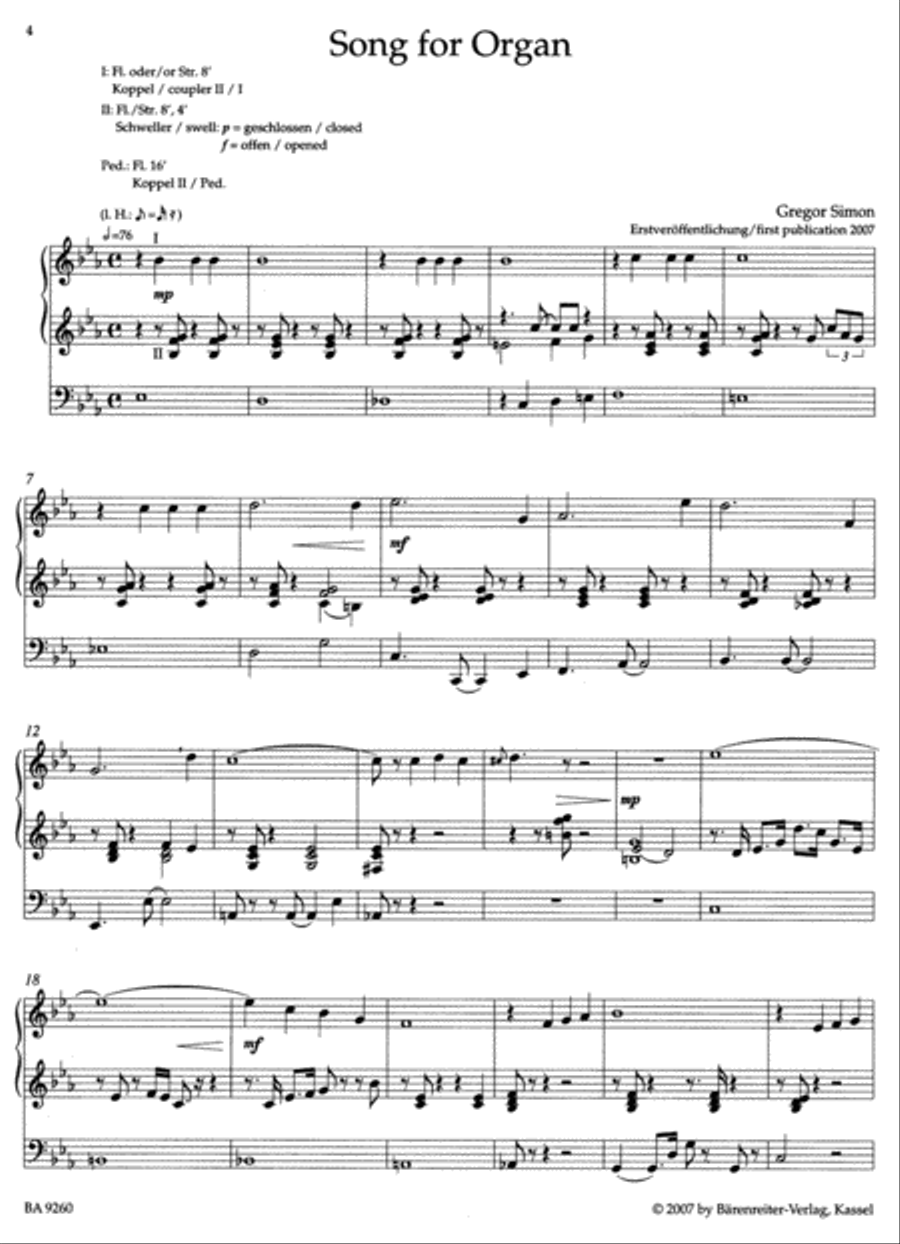 Jazz Inspirations for Organ 3 Organ scores gallery preview page 2