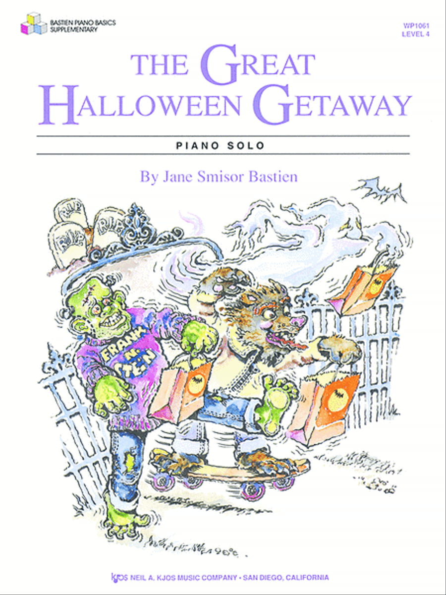 The Great Halloween Getaway Piano Method scores gallery preview page 1
