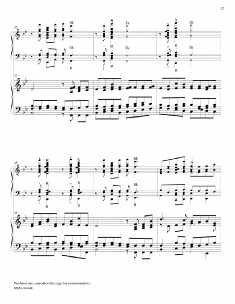 O STORE GUD from Let Praises Ring, V3 5-Octaves scores gallery preview page 4