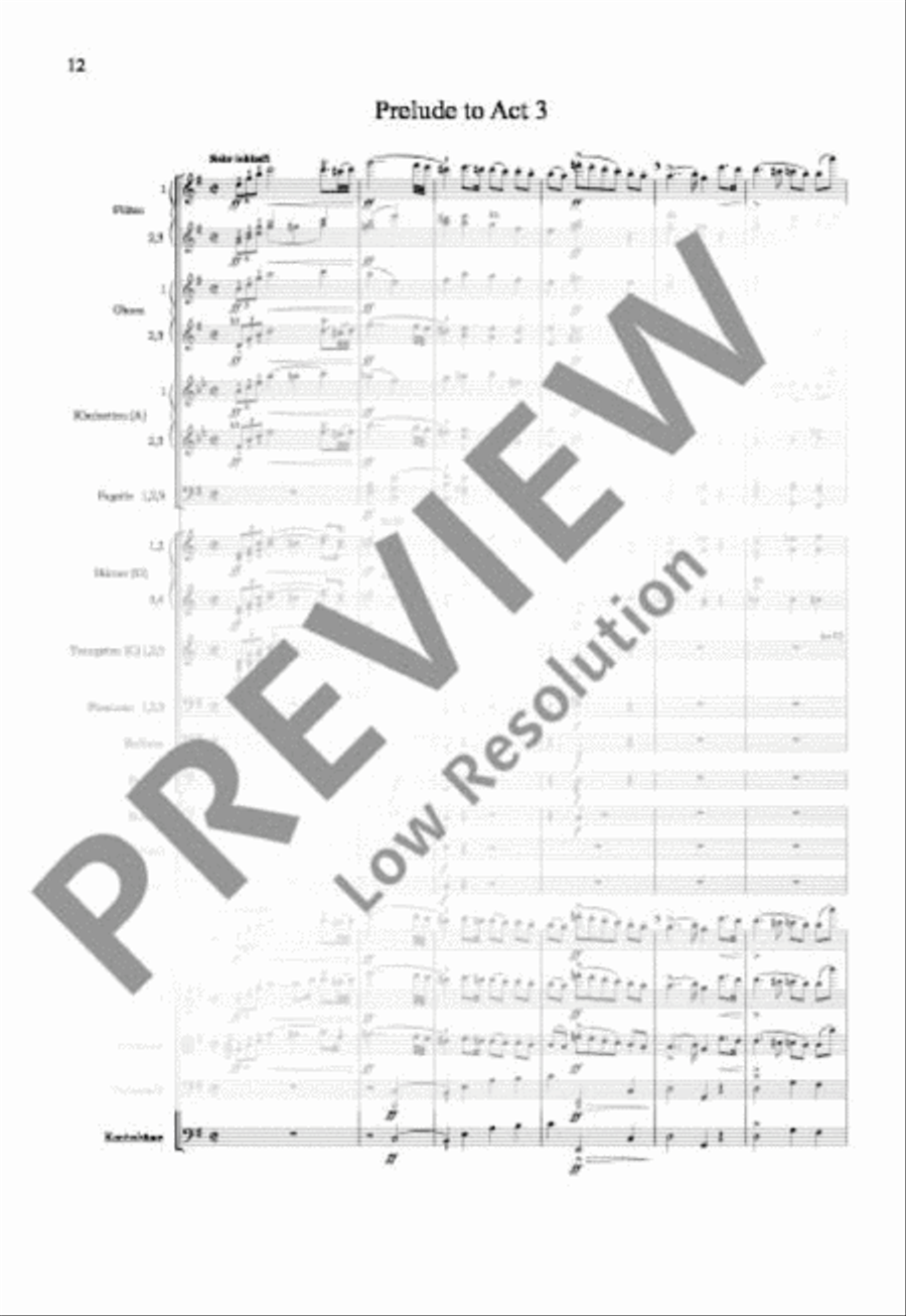 Lohengrin Lohengrin Orchestra scores gallery preview page 19