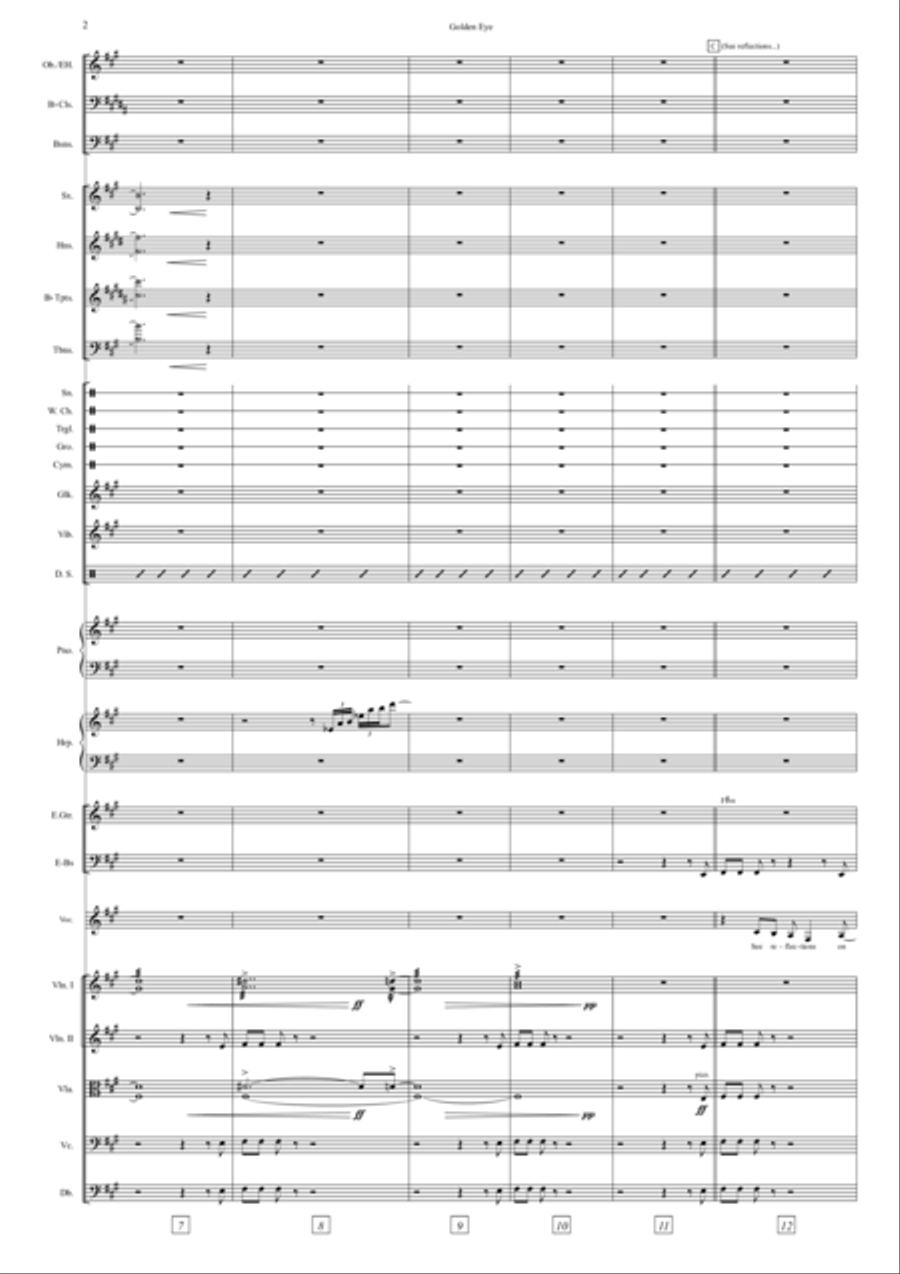 Goldeneye Full Orchestra scores gallery preview page 5