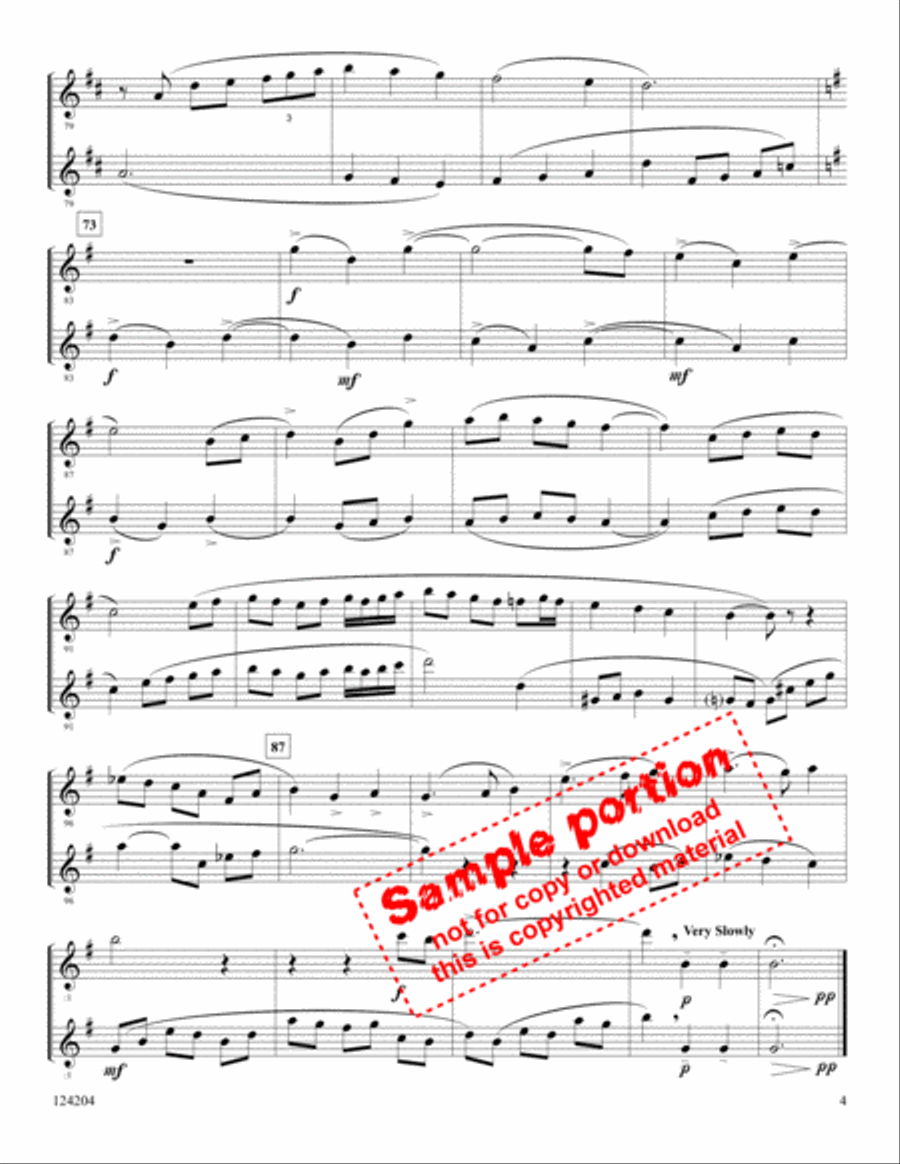 Our Great Saviour Our Great Saviour Woodwind Duet scores gallery preview page 4