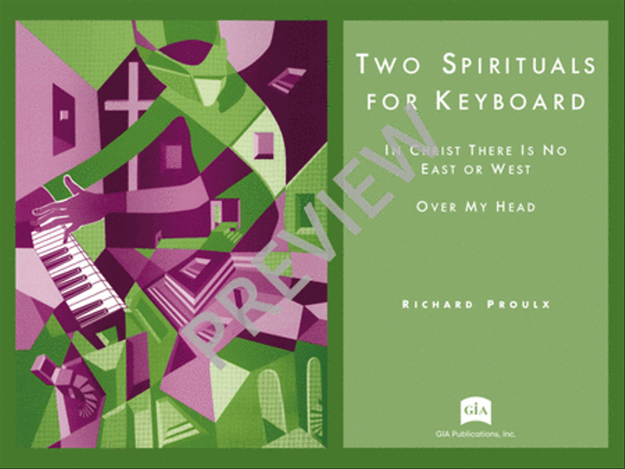 Two Spirituals for Keyboard Piano scores gallery preview page 2