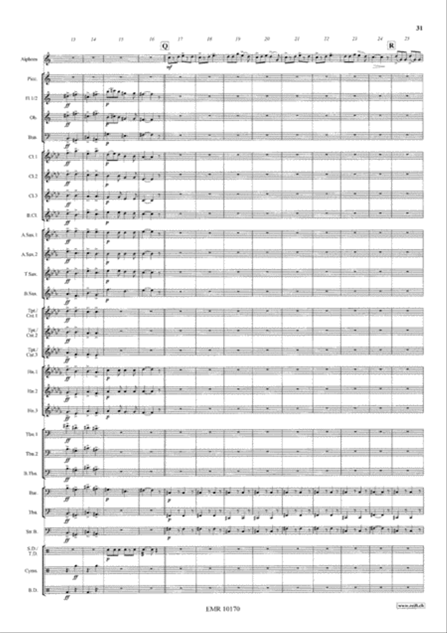 Sinfonietta Alpestre Sinfonietta Alpestre Concert Band scores gallery preview page 12