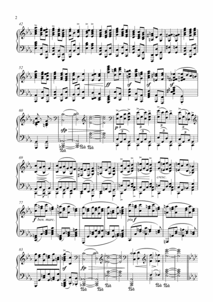 Brahms - Rhapsodie in E-flat major op. 119 NO.4 image number null