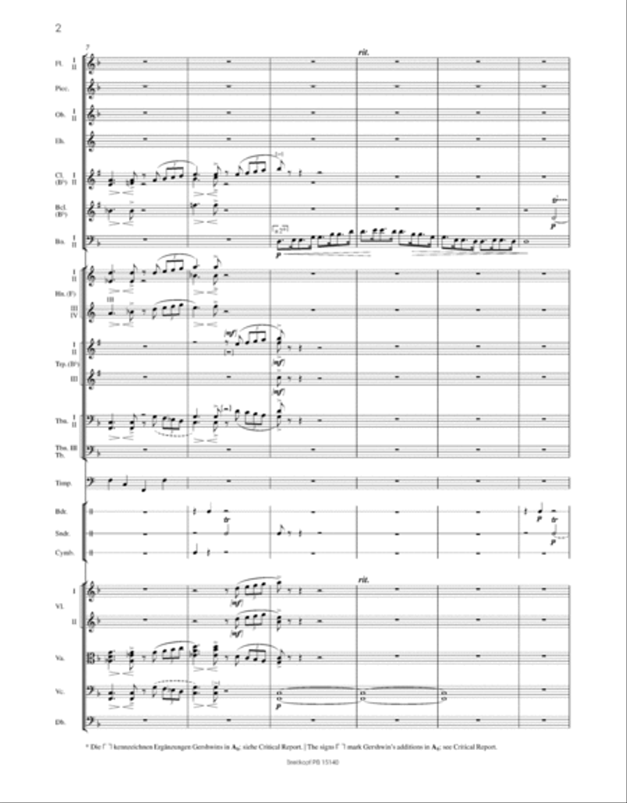 Concerto in F Concerto in F Orchestra scores gallery preview page 3