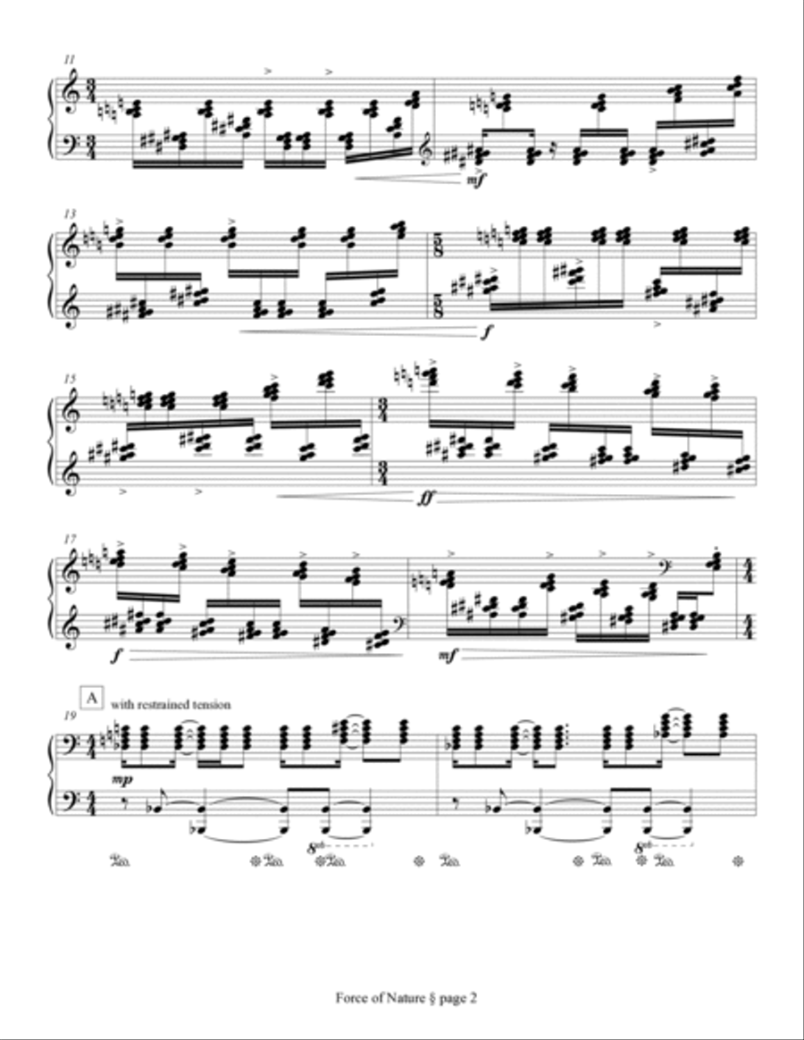 Force of Nature Flute Solo scores gallery preview page 4