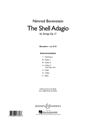 The Shell Adagio - Conductor Score (Full Score)
