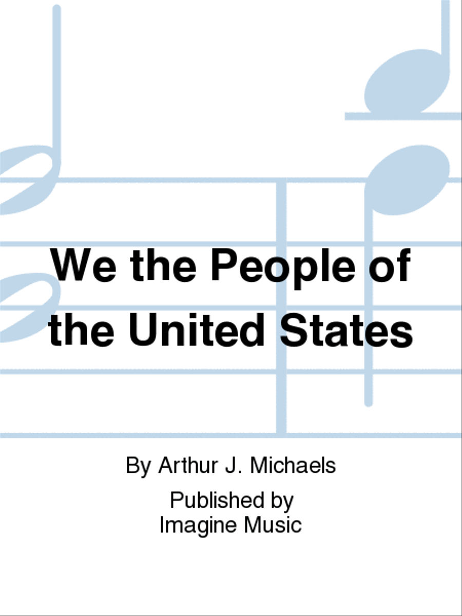 We the People of the United States 4-Part scores gallery preview page 1