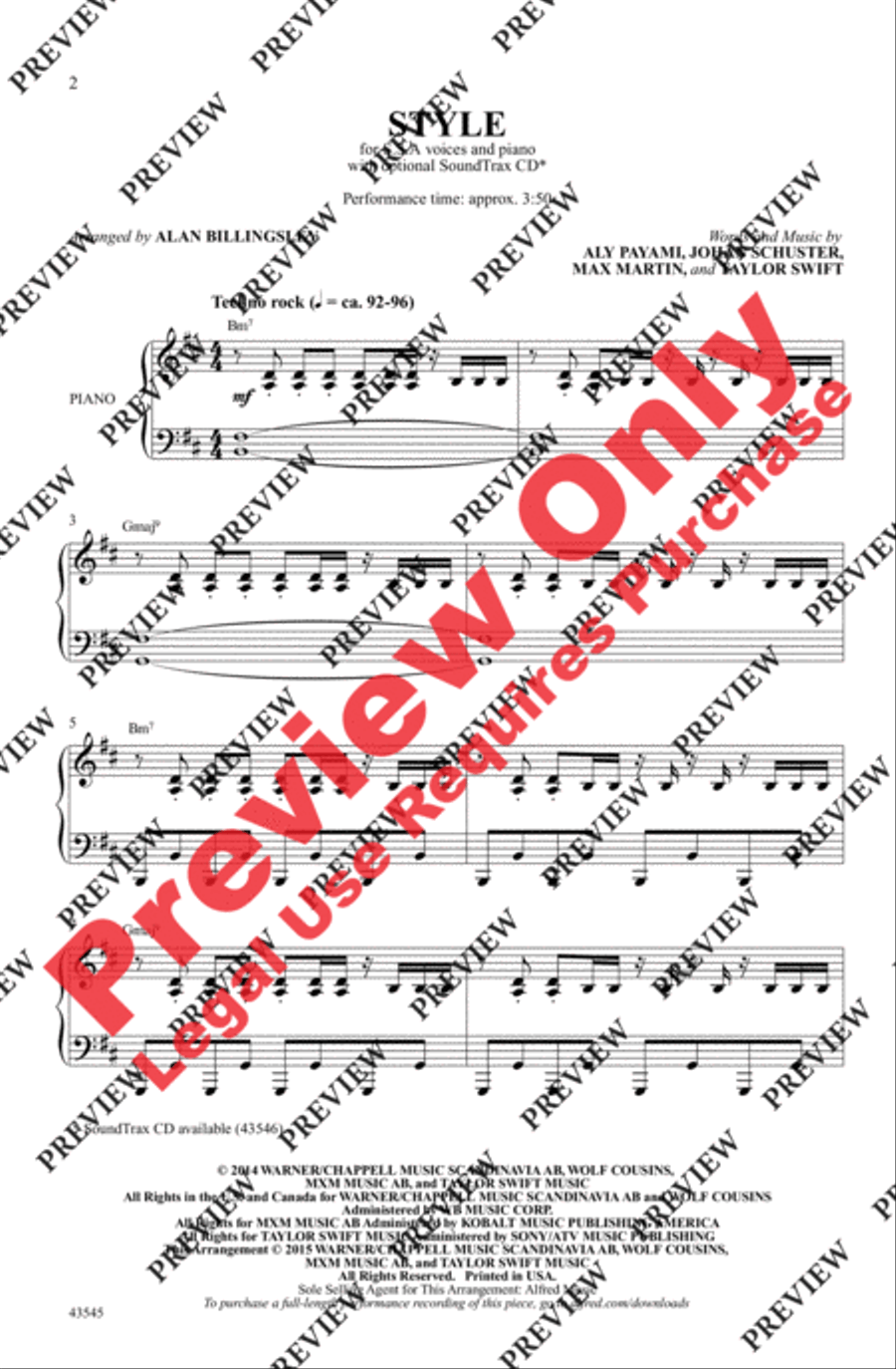 Style Women's Choir scores gallery preview page 2