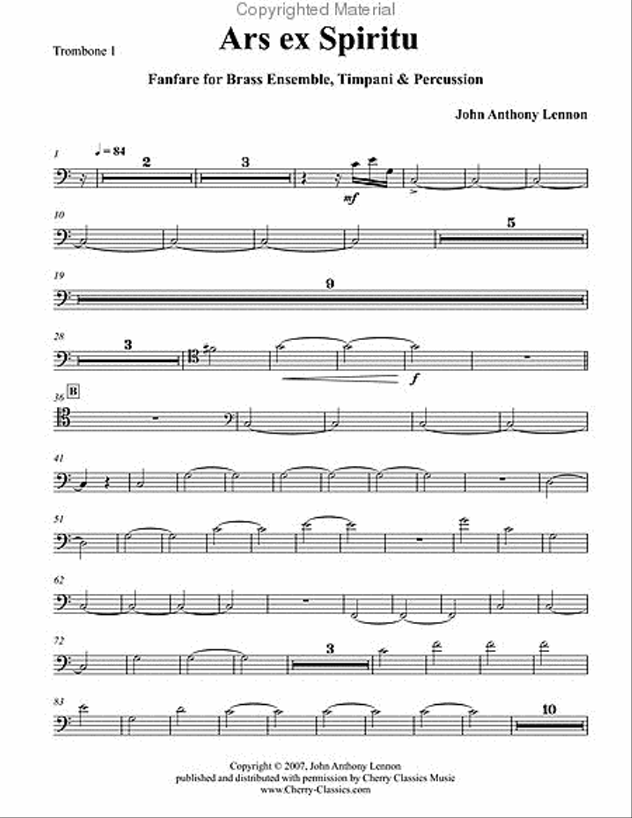 Ars ex Spiritu Ars ex Spiritu Horn scores gallery preview page 8