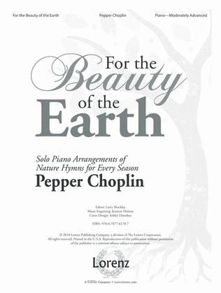 Book cover for For the Beauty of the Earth (Digital Download)